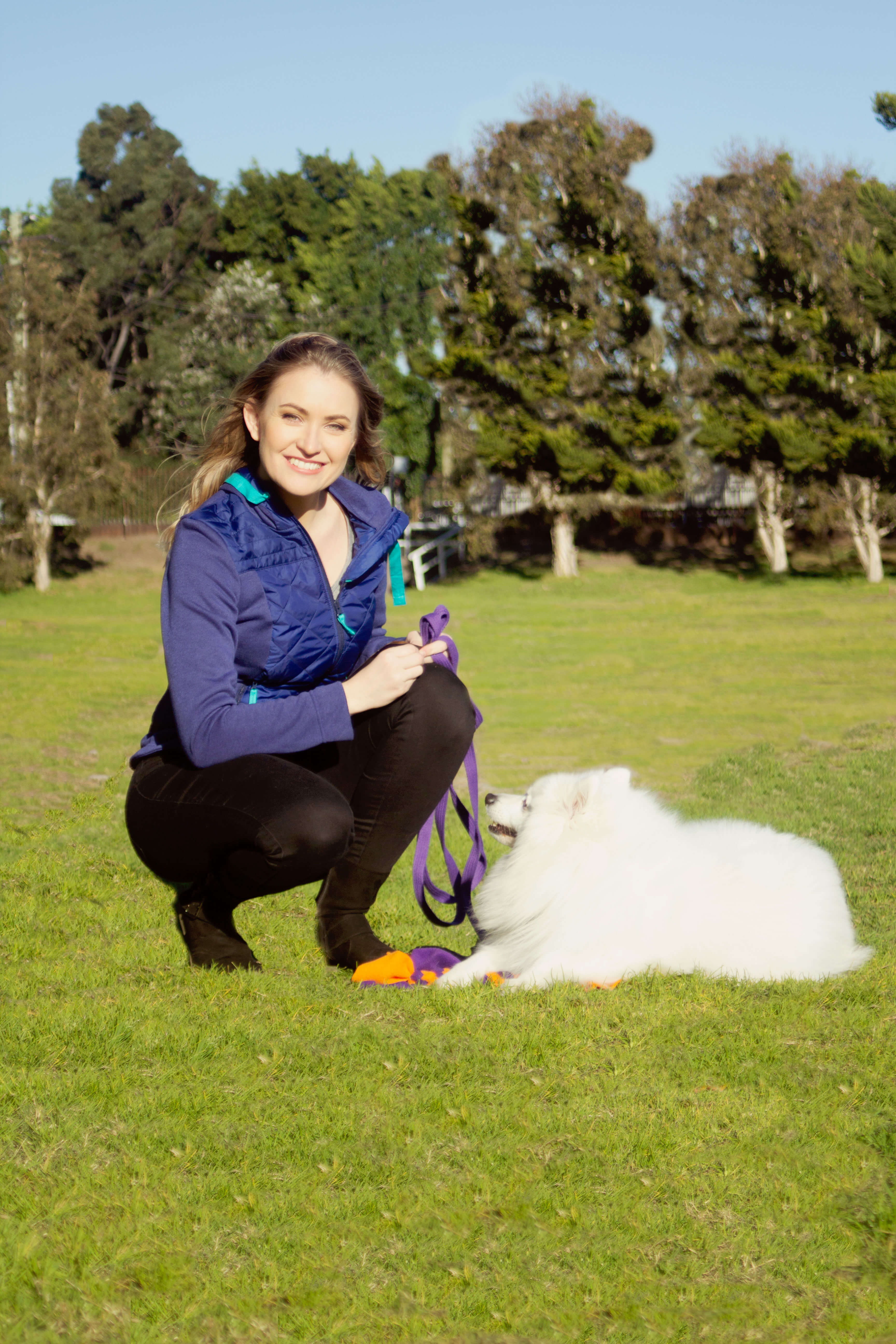 Marianne with Yuki